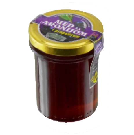 Aronia and propolis honey – 250 g
