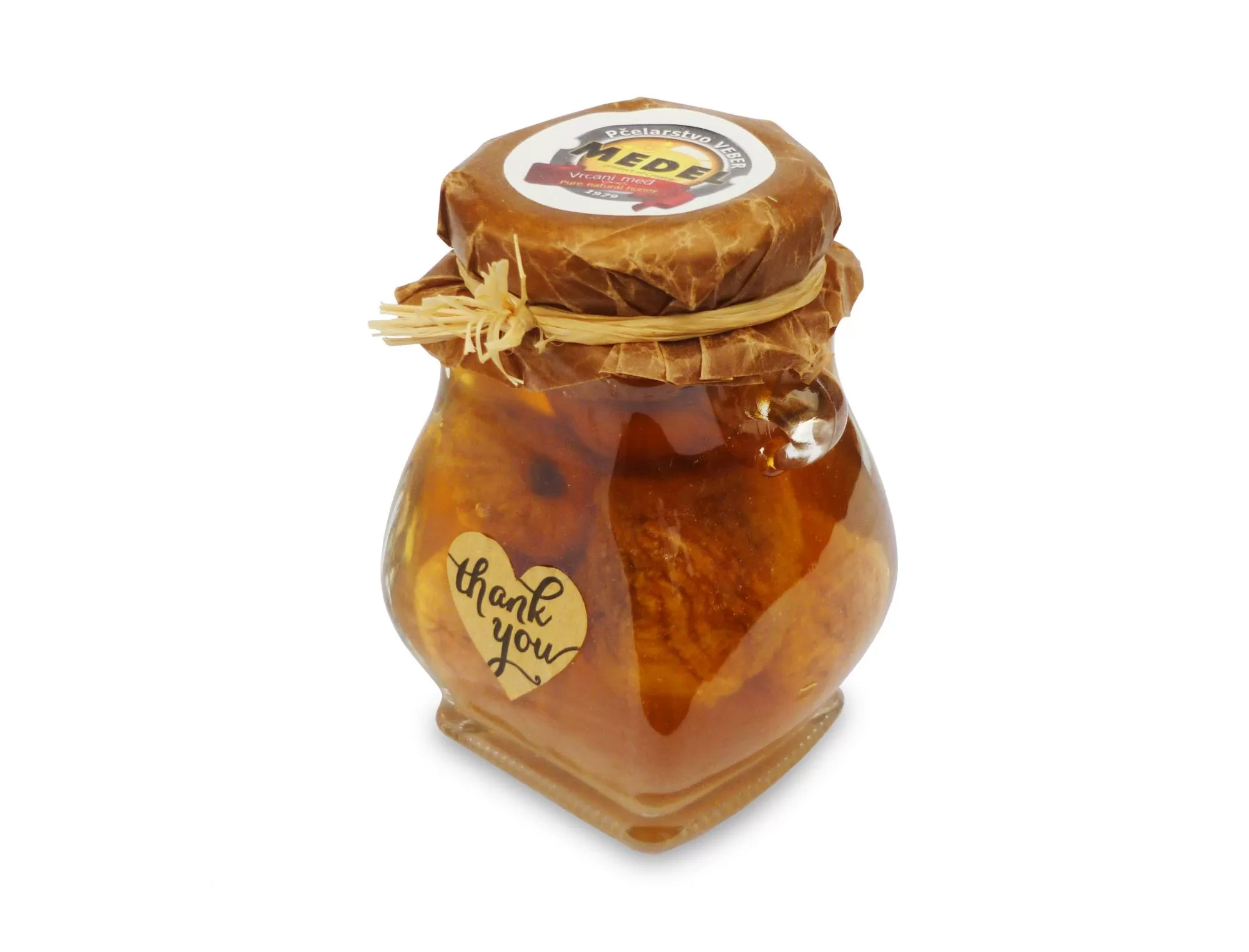 Gift jar Honey with figs