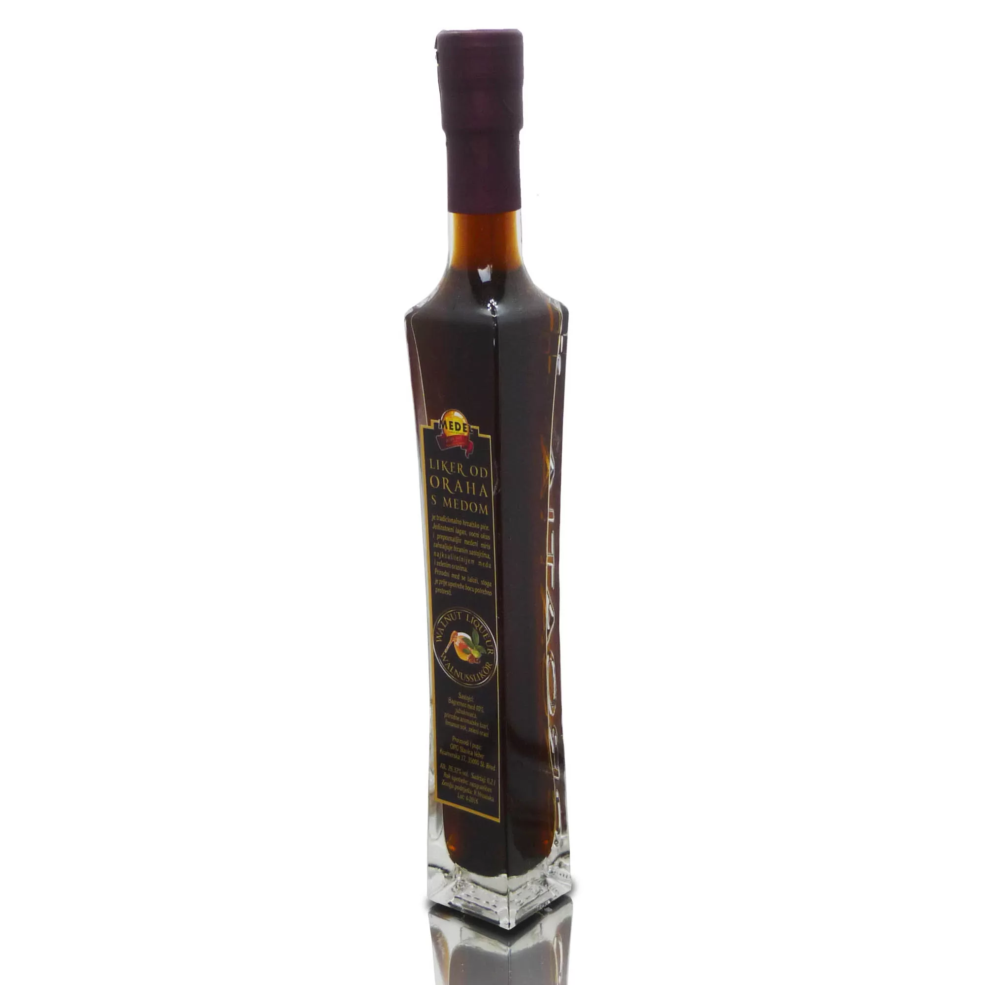 Walnut liqueur 0,2 l (gift bottle Croatia)